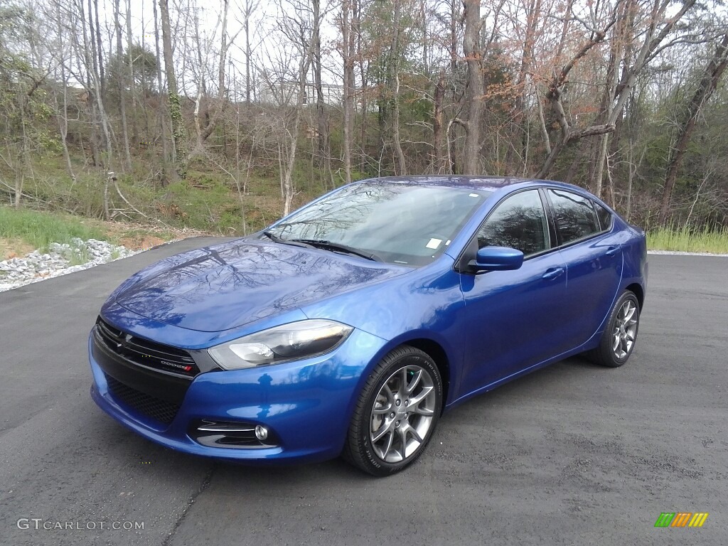 Blue Streak Pearl Coat 2014 Dodge Dart SXT Exterior Photo #119235644