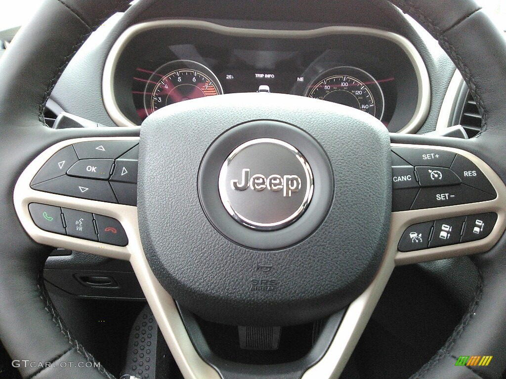 2017 Cherokee Limited 4x4 - Granite Crystal Metallic / Black photo #5