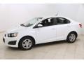 2012 Summit White Chevrolet Sonic LS Sedan  photo #3