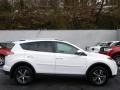 2016 Super White Toyota RAV4 XLE AWD  photo #2