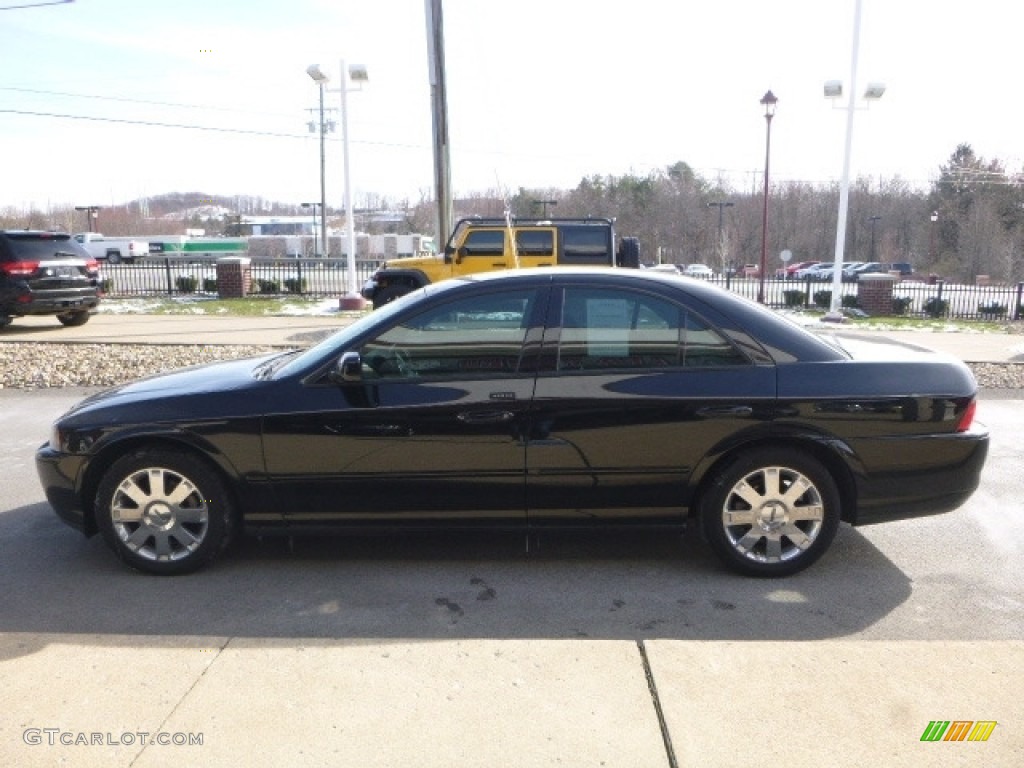 2003 LS V8 - Black / Black photo #6