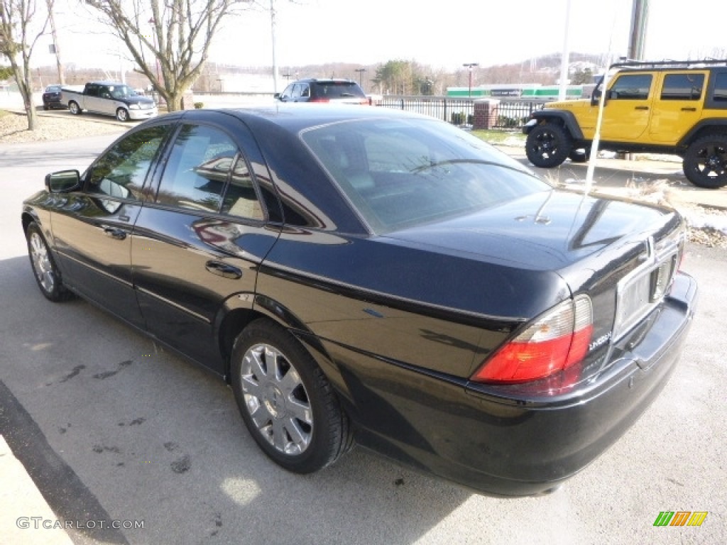 2003 LS V8 - Black / Black photo #7