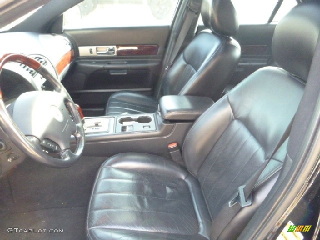 2003 LS V8 - Black / Black photo #15
