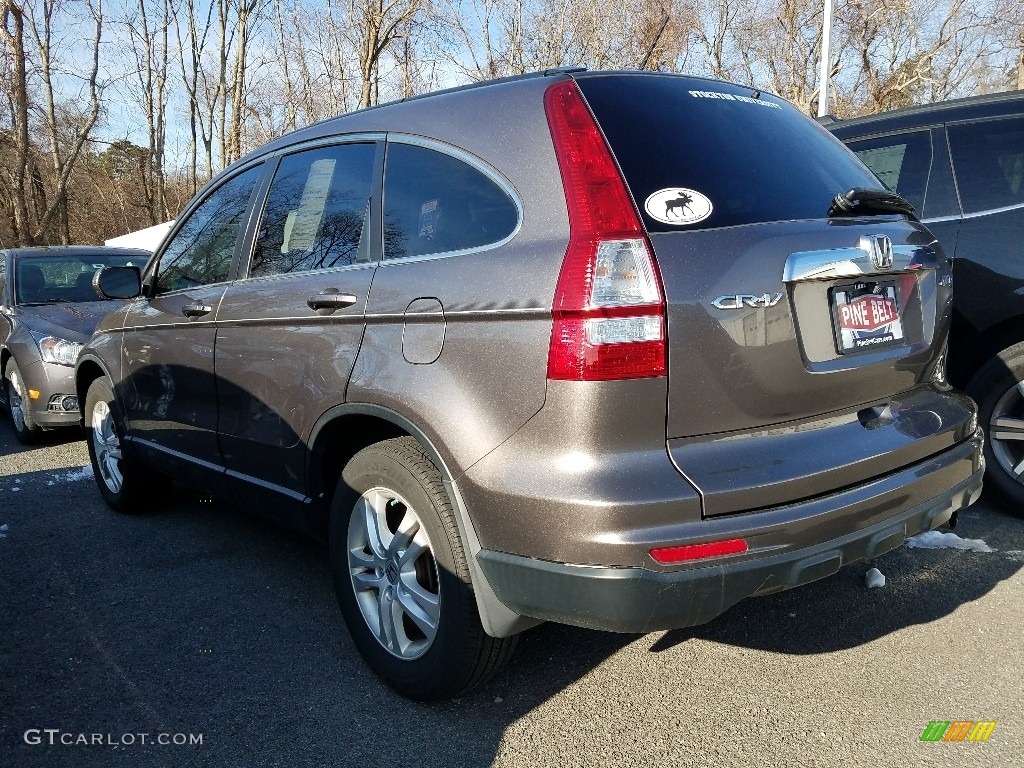 2011 CR-V EX-L 4WD - Urban Titanium Metallic / Black photo #2