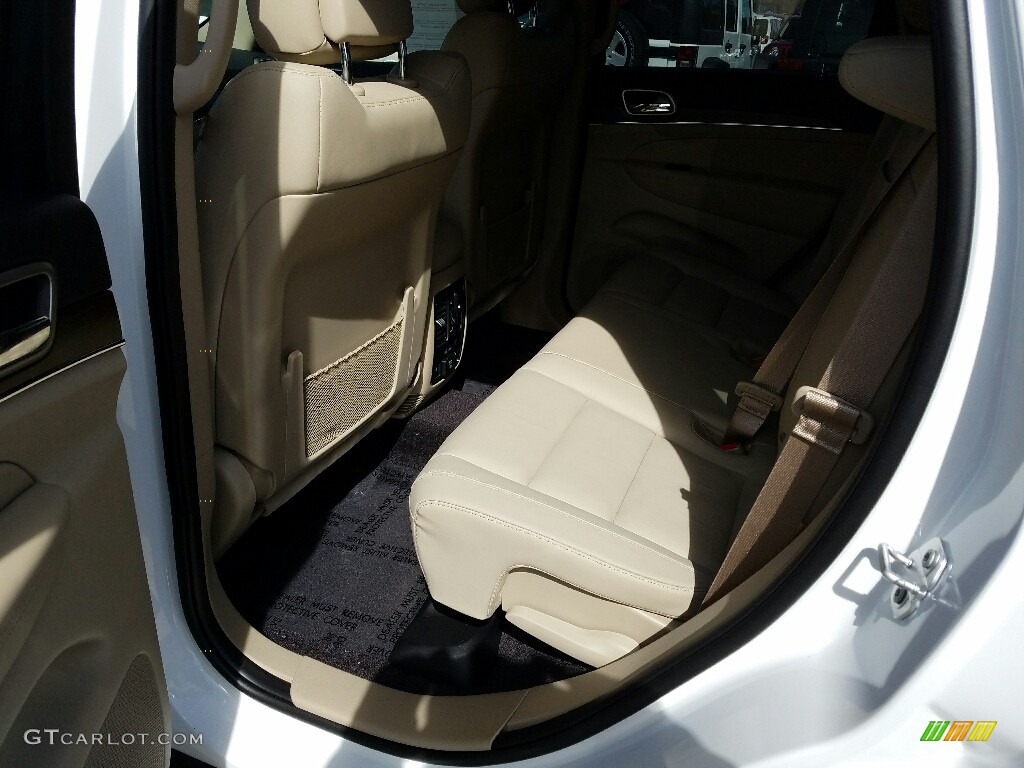 2017 Grand Cherokee Limited 4x4 - Bright White / Black/Light Frost Beige photo #8