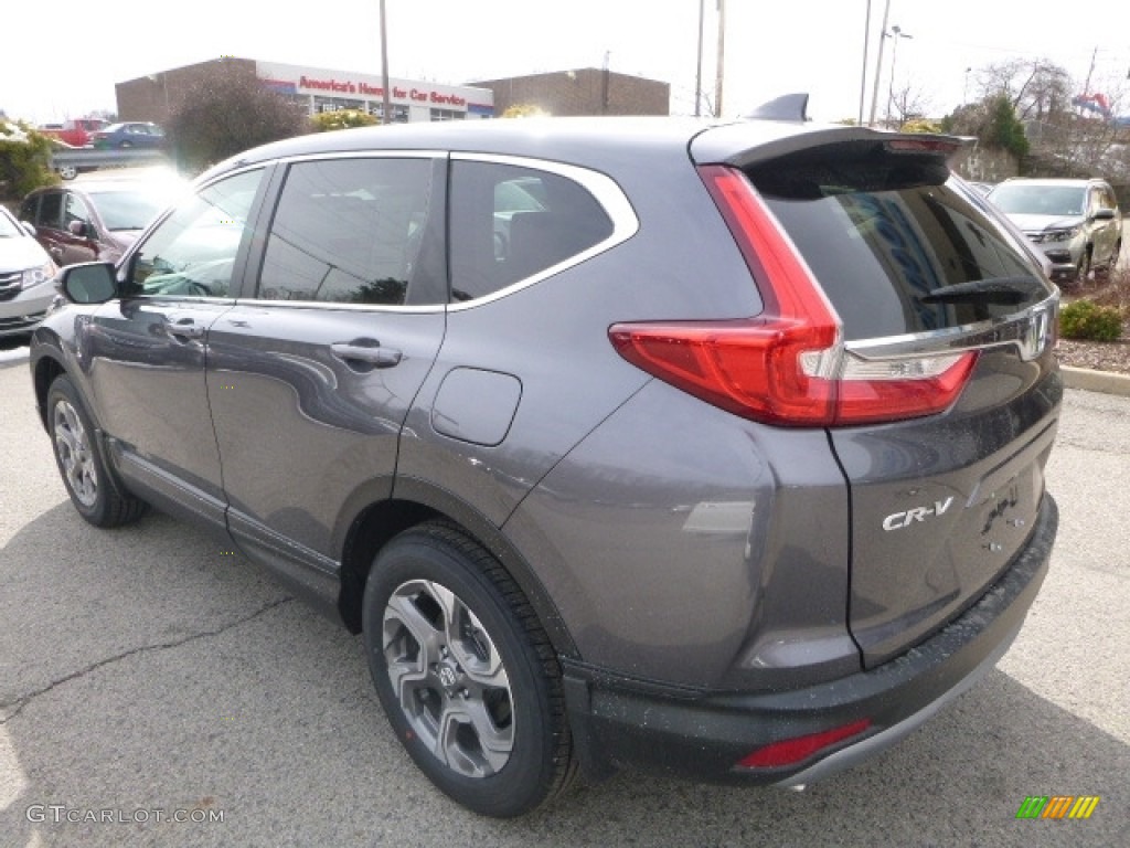 2017 CR-V EX-L AWD - Modern Steel Metallic / Gray photo #2