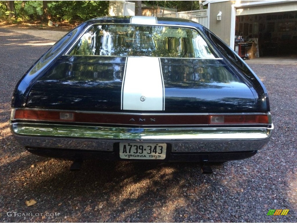 1969 AMX Coupe - Dark Blue / Black photo #3