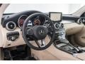 Silk Beige/Black Dashboard Photo for 2017 Mercedes-Benz C #119242404
