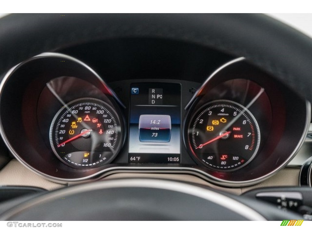 2017 Mercedes-Benz C 300 Coupe Gauges Photo #119242446