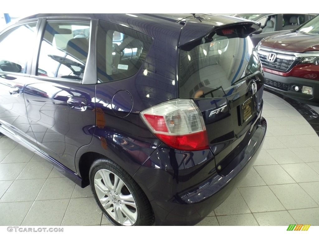 2009 Fit Sport - Blackberry Pearl / Sport Black photo #7