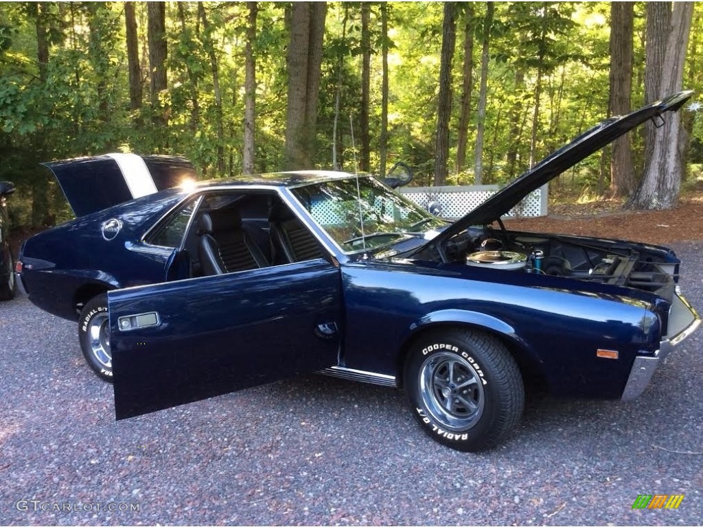 1969 AMX Coupe - Dark Blue / Black photo #6