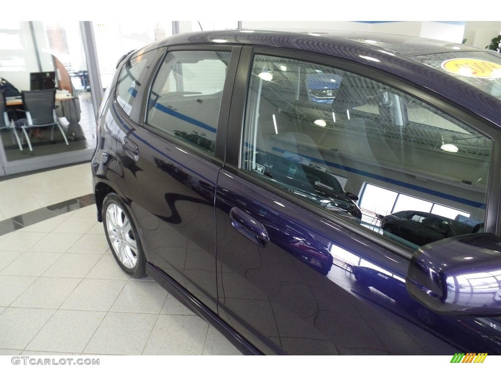 2009 Fit Sport - Blackberry Pearl / Sport Black photo #9