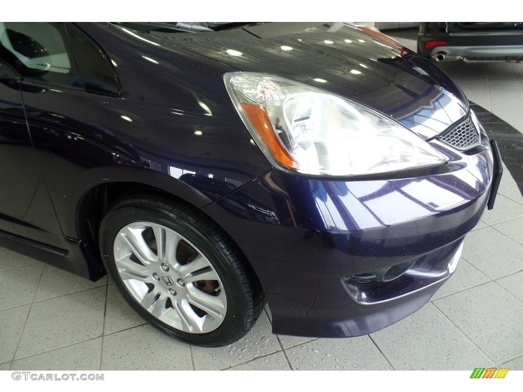 2009 Fit Sport - Blackberry Pearl / Sport Black photo #10