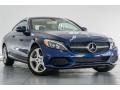 2017 Brilliant Blue Metallic Mercedes-Benz C 300 Coupe  photo #12