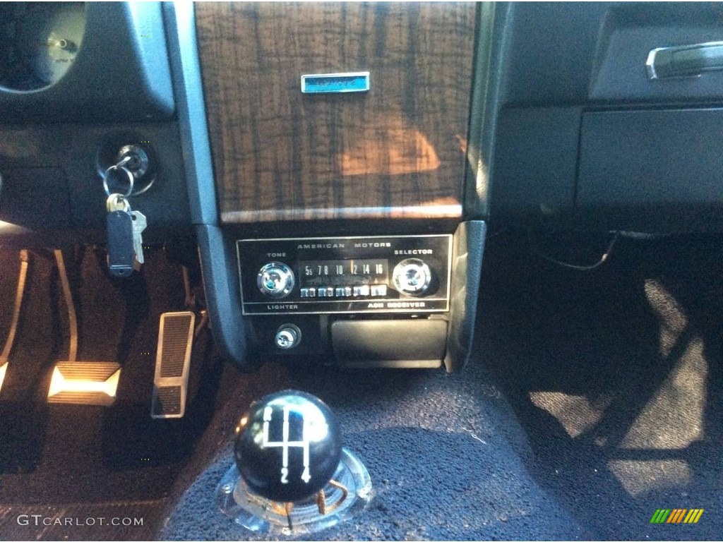 1969 AMX Coupe - Dark Blue / Black photo #11