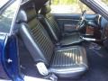 1969 AMC AMX Black Interior Front Seat Photo