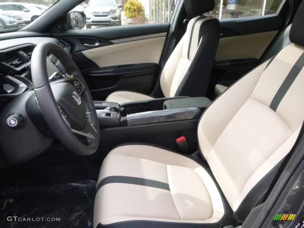 2017 Honda Civic EX Hatchback Front Seat Photo #119242869