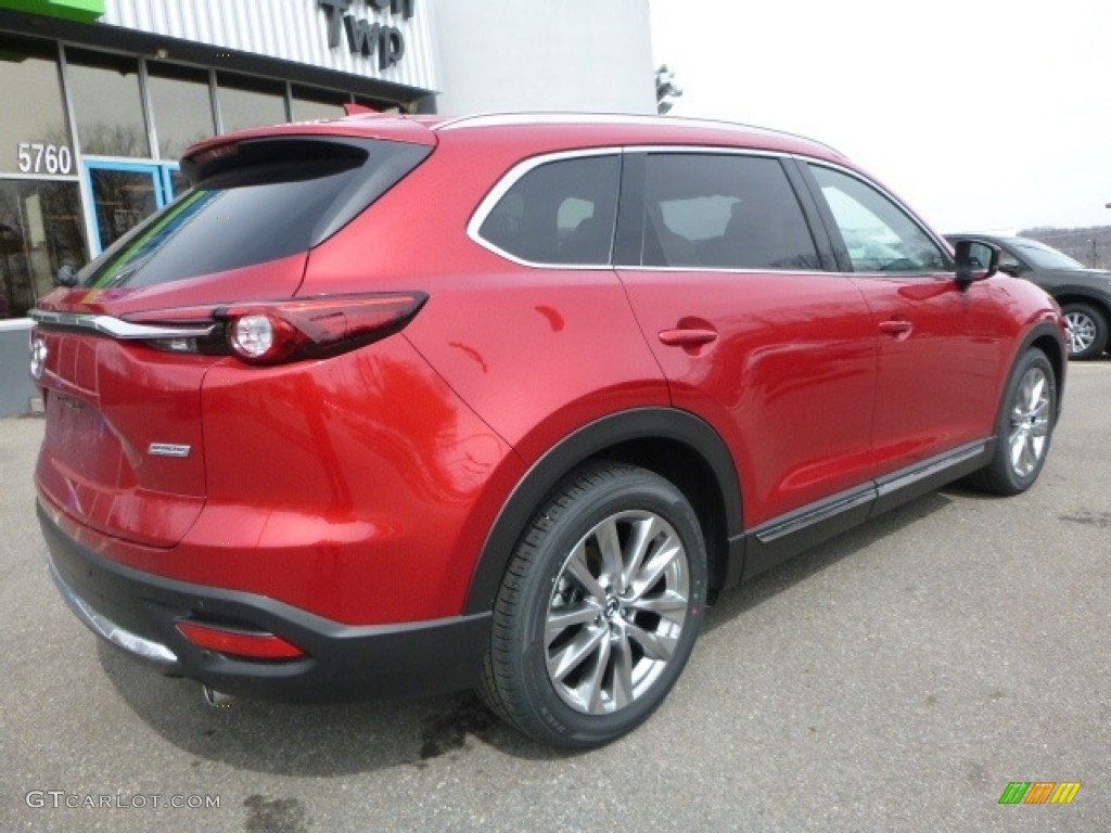 2017 CX-9 Grand Touring AWD - Soul Red Metallic / Sand photo #2