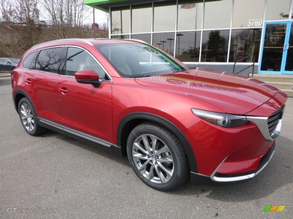 Soul Red Metallic 2017 Mazda CX-9 Grand Touring AWD Exterior Photo #119244147