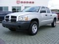 2007 Bright Silver Metallic Dodge Dakota ST Quad Cab  photo #1