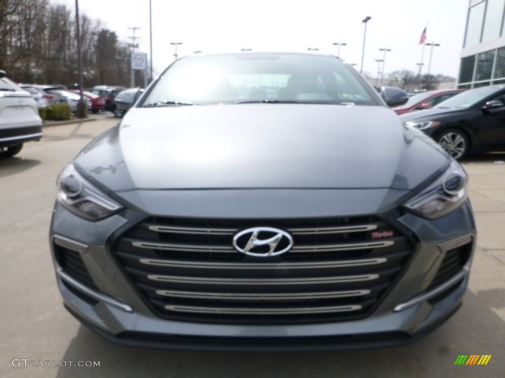 2017 Elantra Sport - Gray / Black photo #4