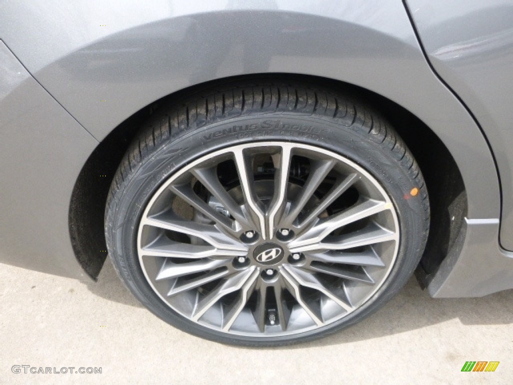 2017 Elantra Sport - Gray / Black photo #7