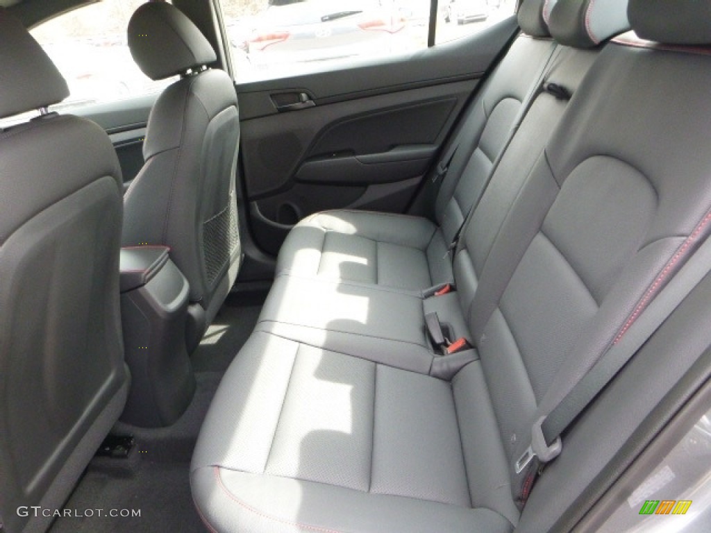 2017 Elantra Sport - Gray / Black photo #9