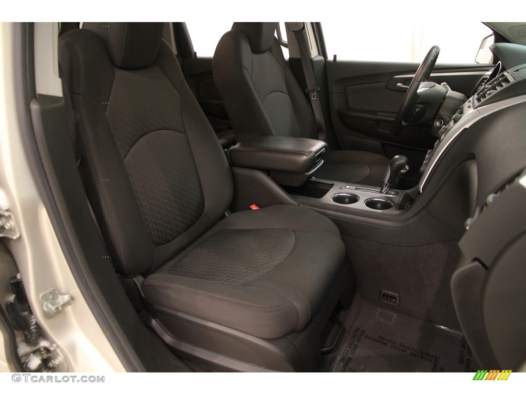 2010 Traverse LT - Gold Mist Metallic / Ebony photo #10