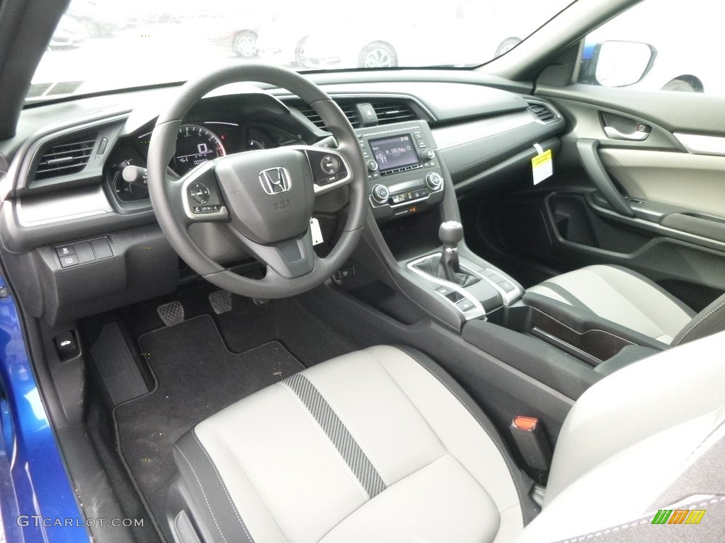 Ivory Interior 2017 Honda Civic LX Coupe Photo #119245947