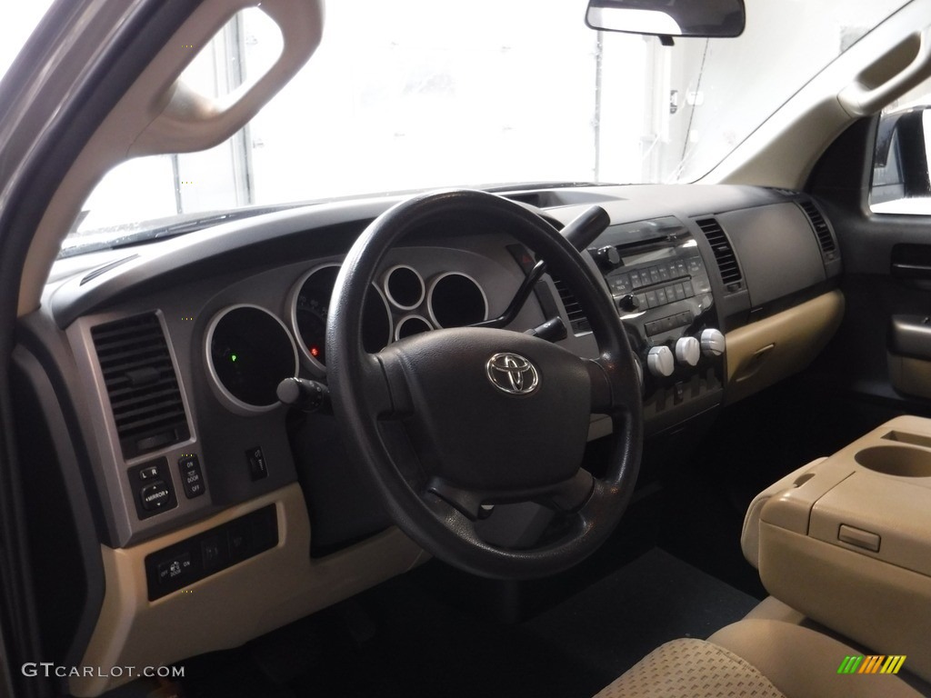 2013 Tundra Double Cab 4x4 - Pyrite Mica / Sand Beige photo #15