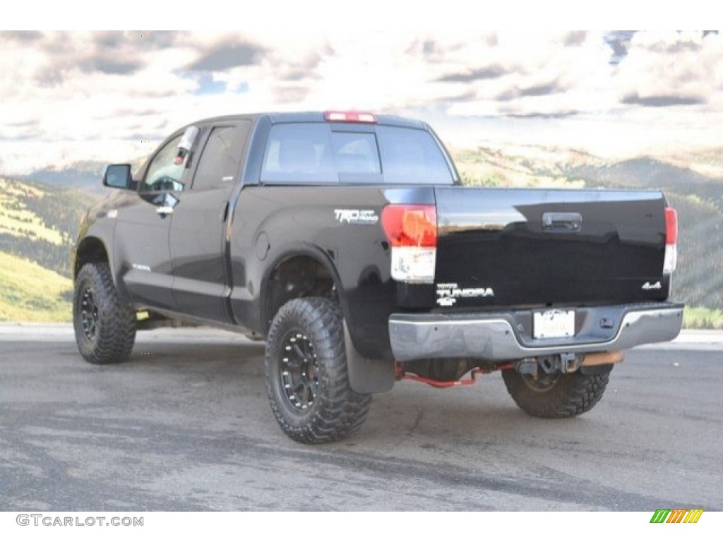 2011 Tundra Limited Double Cab 4x4 - Black / Sand Beige photo #7