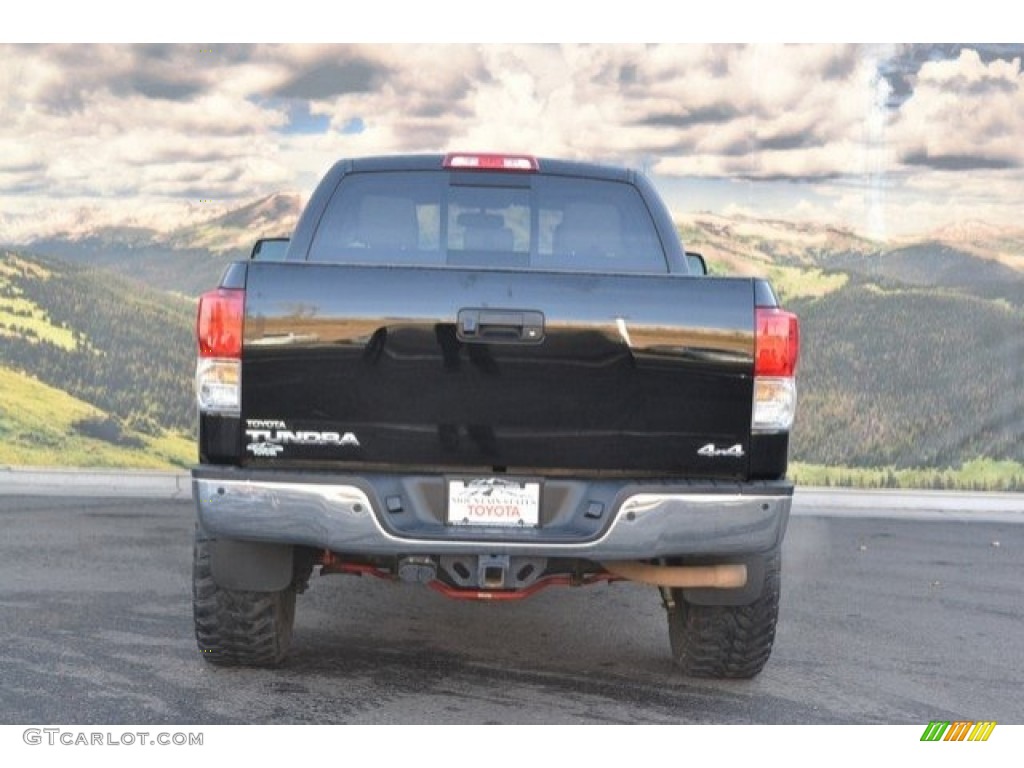 2011 Tundra Limited Double Cab 4x4 - Black / Sand Beige photo #8