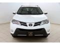 2014 Super White Toyota RAV4 XLE AWD  photo #2