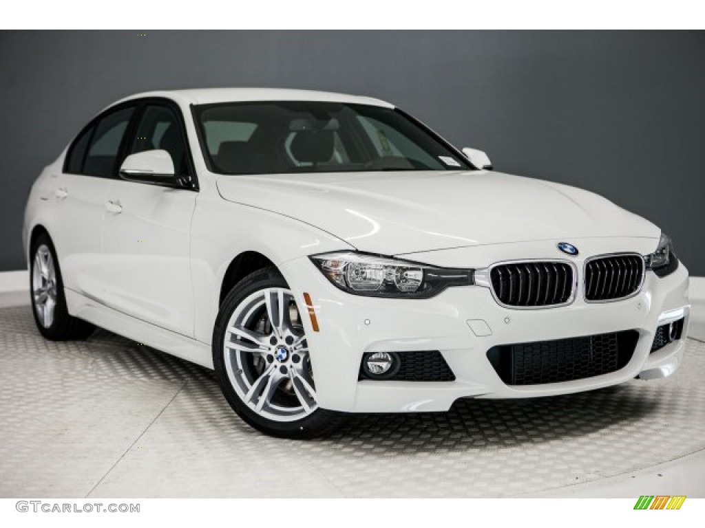 2017 3 Series 330i Sedan - Alpine White / Black photo #12