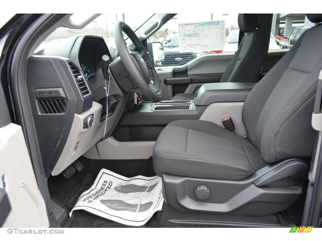 Black Interior 2017 Ford F150 XL SuperCab Photo #119248104