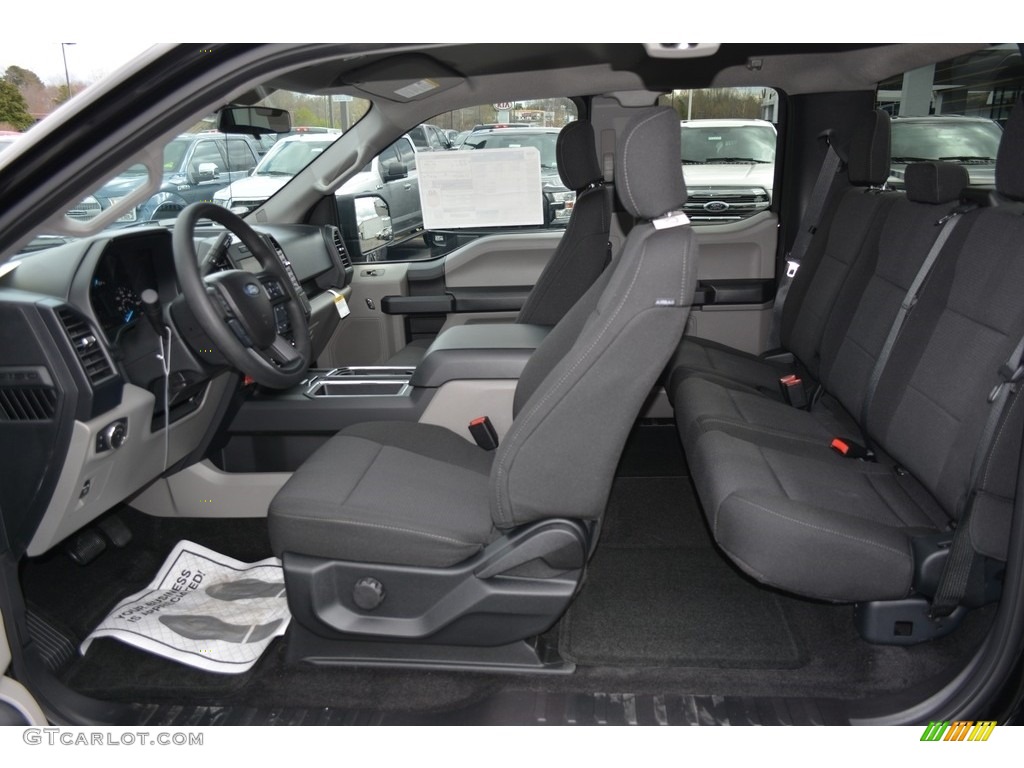 Black Interior 2017 Ford F150 XL SuperCab Photo #119248151