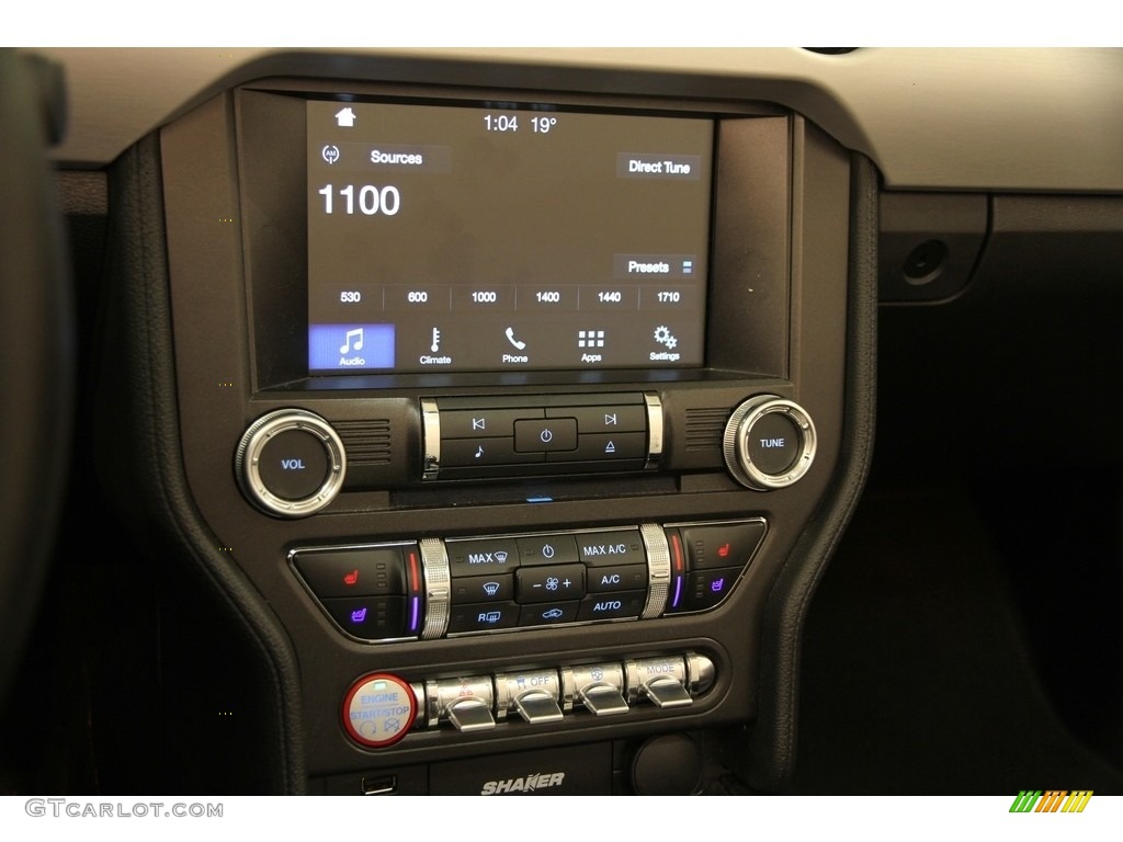 2017 Ford Mustang EcoBoost Premium Convertible Controls Photo #119248368