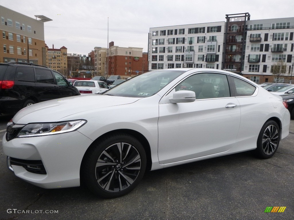 White Orchid Pearl 2017 Honda Accord EX-L V6 Coupe Exterior Photo #119249151
