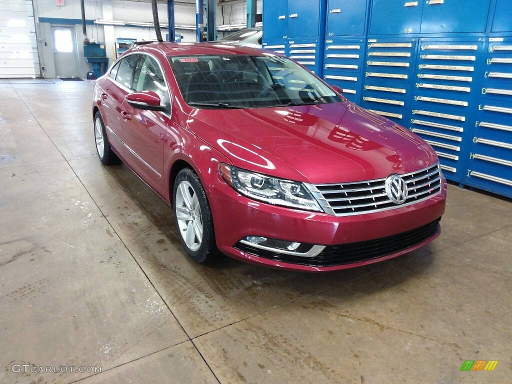 Fortana Red Metallic 2017 Volkswagen CC 2.0T Sport Exterior Photo #119249721