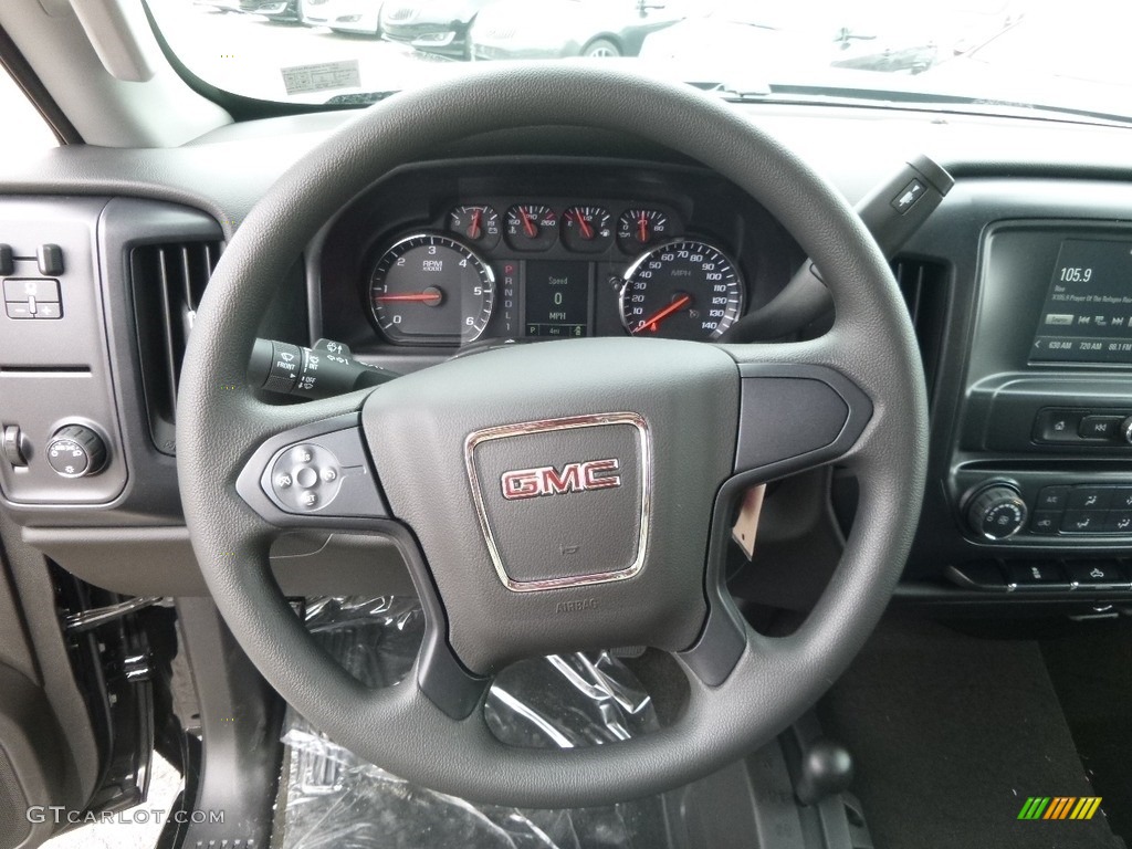 2017 Sierra 2500HD Double Cab 4x4 - Onyx Black / Jet Black/Dark Ash photo #18