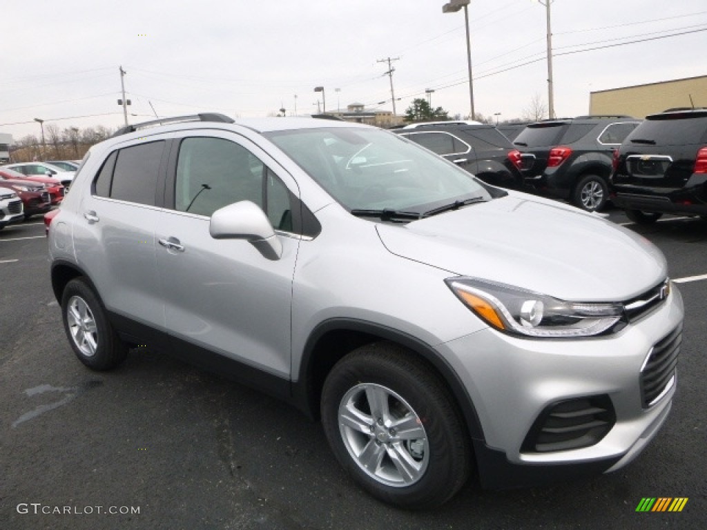 Silver Ice Metallic 2017 Chevrolet Trax LT AWD Exterior Photo #119252250