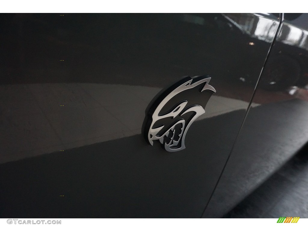2017 Challenger SRT Hellcat - Destroyer Grey / Black photo #6