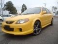 Vivid Yellow 2003 Mazda Protege MAZDASPEED