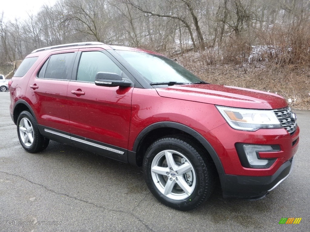 Ruby Red 2017 Ford Explorer XLT 4WD Exterior Photo #119253957