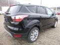 2017 Shadow Black Ford Escape Titanium 4WD  photo #2