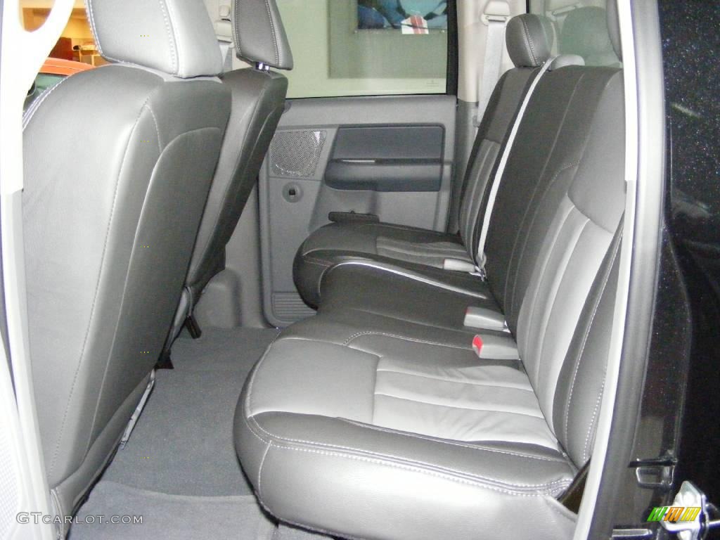 2008 Ram 1500 Sport Quad Cab - Brilliant Black Crystal Pearl / Medium Slate Gray photo #8