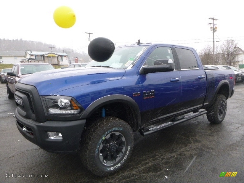 Blue Streak Pearl 2017 Ram 2500 Power Wagon Crew Cab 4x4 Exterior Photo #119254848