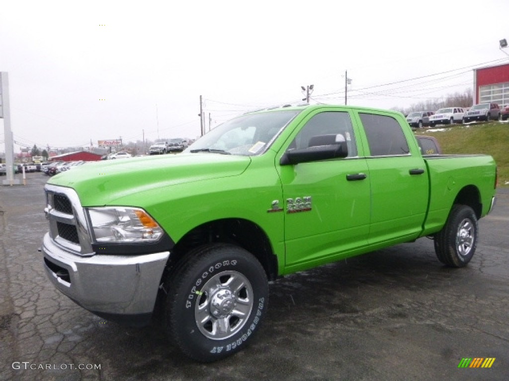 2017 2500 Tradesman Crew Cab 4x4 - Hills Green / Black/Diesel Gray photo #1
