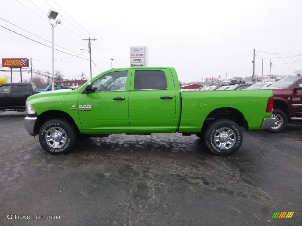 2017 2500 Tradesman Crew Cab 4x4 - Hills Green / Black/Diesel Gray photo #2