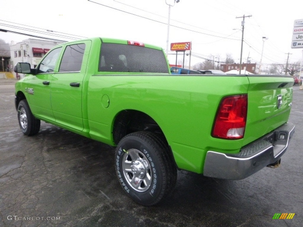 2017 2500 Tradesman Crew Cab 4x4 - Hills Green / Black/Diesel Gray photo #3